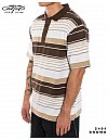2404 S/S Polos: BROWN