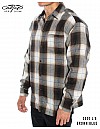 2000 L/S Plaid Color Base : BROWN-BLUE