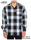2000 L/S Plaid Color Base : NAVY-SKYBLUE