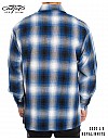 2000 L/S Plaid Color Base : ROYAL-WHITE