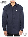 2000 L/S Solid Color : NAVY