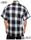 2000 S/S Plaid Color Base : NAVY-SKYBLUE