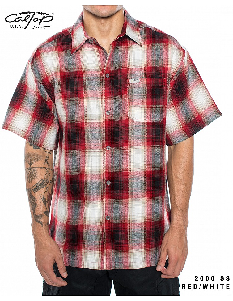 2000 S/S Plaid Color Base : RED-WHITE 2000 S/S Plaid Color Base : RED-WHITE