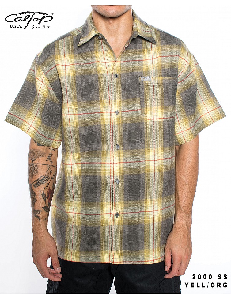 2000 S/S Plaid Color Base : YELLOW-ORANGE