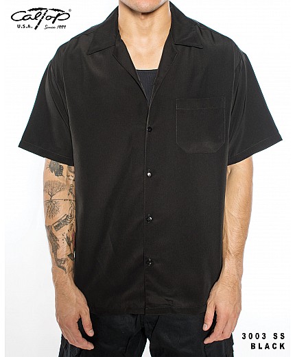 3003 S/S Solid Color : Black