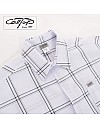 1000 S/S Plaid Color Base : White-PIN Black