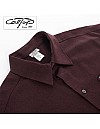 2000 L/S Solid Color : BURGUNDY