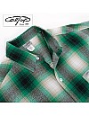 2000 L/S Plaid Color Base : GREEN-WHITE