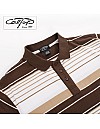 2404 S/S Polos: BROWN