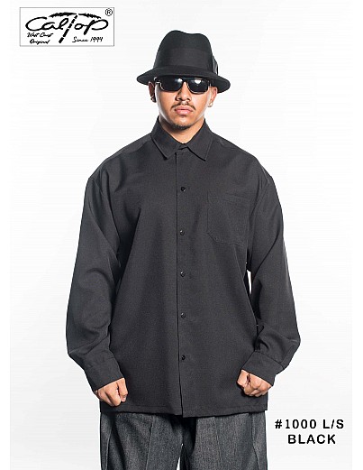 1000 L/S Solid Color : Black