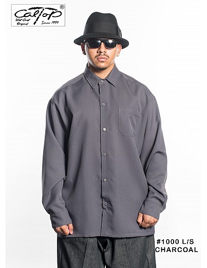 1000 L/S Solid Color : Charcoal