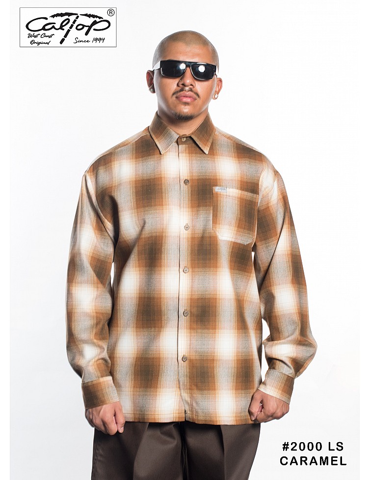 2000 L/S Plaid Color Base : CARAMEL