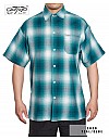 2000 S/S Plaid Color Base : TEAL-BLUE
