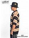 999 S/S Polos: BLACK-DARK KHAKI