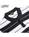 999 S/S Polos: BLACK-WHITE