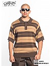999 S/S Polos: BROWN-KHAKI