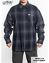 2000 L/S Plaid Color Base : NAVY-GREY