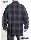 2000 L/S Plaid Color Base : NAVY-GREY
