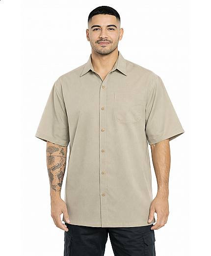 1000 S/S Solid Color : Khaki
