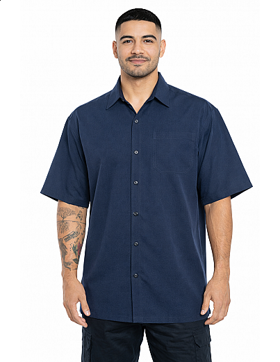 1000 S/S Solid Color : Navy