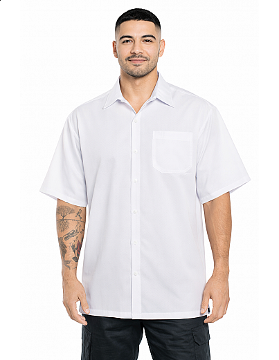 1000 S/S Solid Color : White