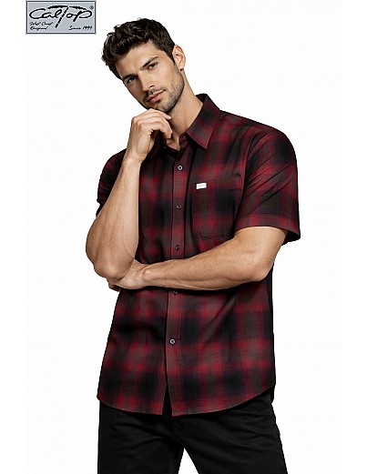 2000 S/S Plaid Color Base : RED-BLACK