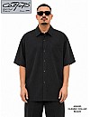 3003 S/S Classic Collar Shirt : Black