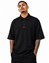 500 S/S Pique Solid Color Polo: Black