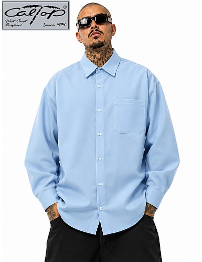 1000 L/S Solid Color : Baby Blue