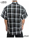 1000 S/S Plaid Color Base : BLACK-WHITE