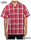 1000 S/S Plaid Color Base : Red-White