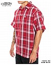 1000 S/S Plaid Color Base : Red-White