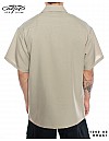 1000 S/S Solid Color : Khaki
