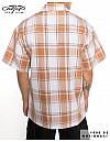 1000 S/S Plaid White Base : White_Khaki