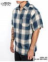 2000 S/S Plaid Color Base : BLUE-ORANGE