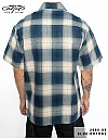 2000 S/S Plaid Color Base : BLUE-ORANGE