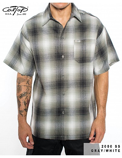 2000 S/S Plaid Color Base : GRAY-WHITE