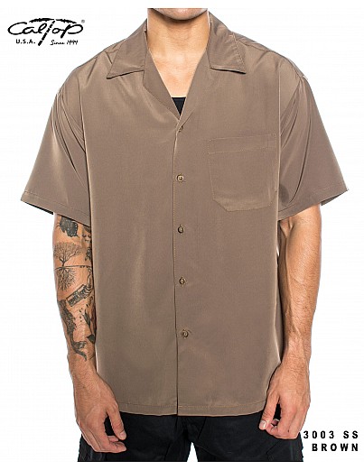 3003 S/S Solid Color : Brown
