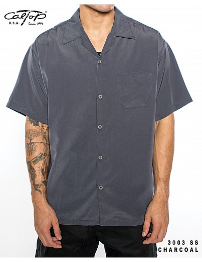 3003 S/S Solid Color : Charcoal