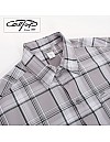 1000 S/S Plaid Color Base : Gray-White