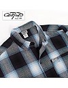 2000 S/S Plaid Color Base : NAVY-SKYBLUE