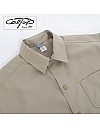 1000 L/S Solid Color : Khaki