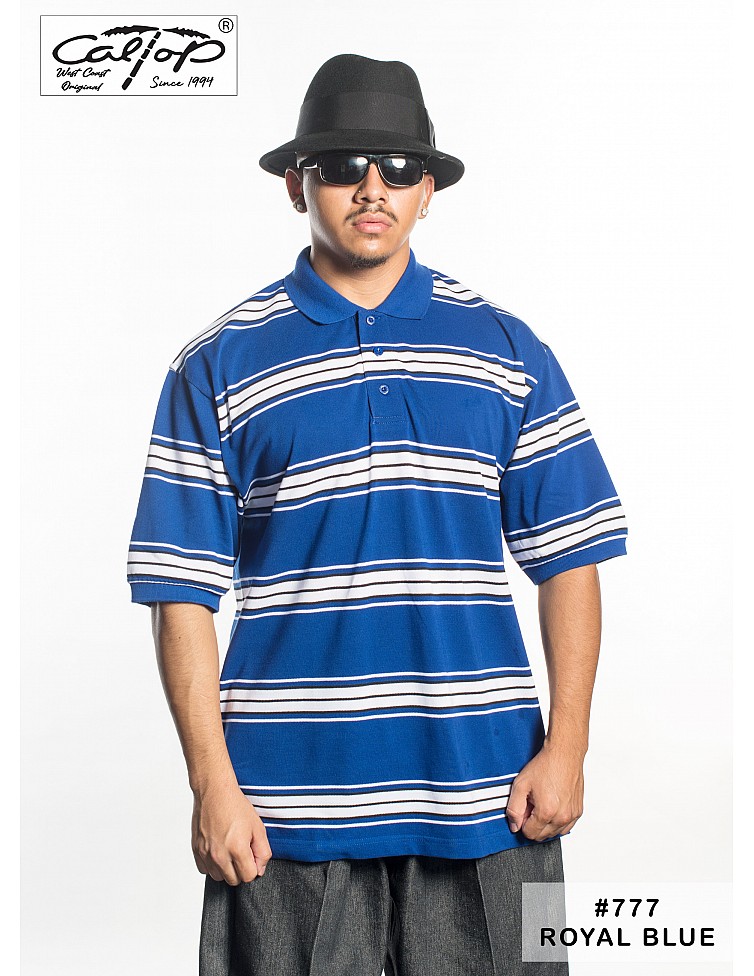 777 S/S Polos: ROYAL BLUE