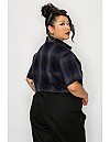 2000 S/S Girls Crop Tops : NAVY-GREY