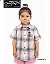 KS001 S/S PLAID : PINK-BLACK