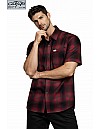 2000 S/S Plaid Color Base : RED-BLACK